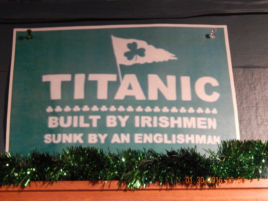 Built by an Irishman - Sunk by and Englishman